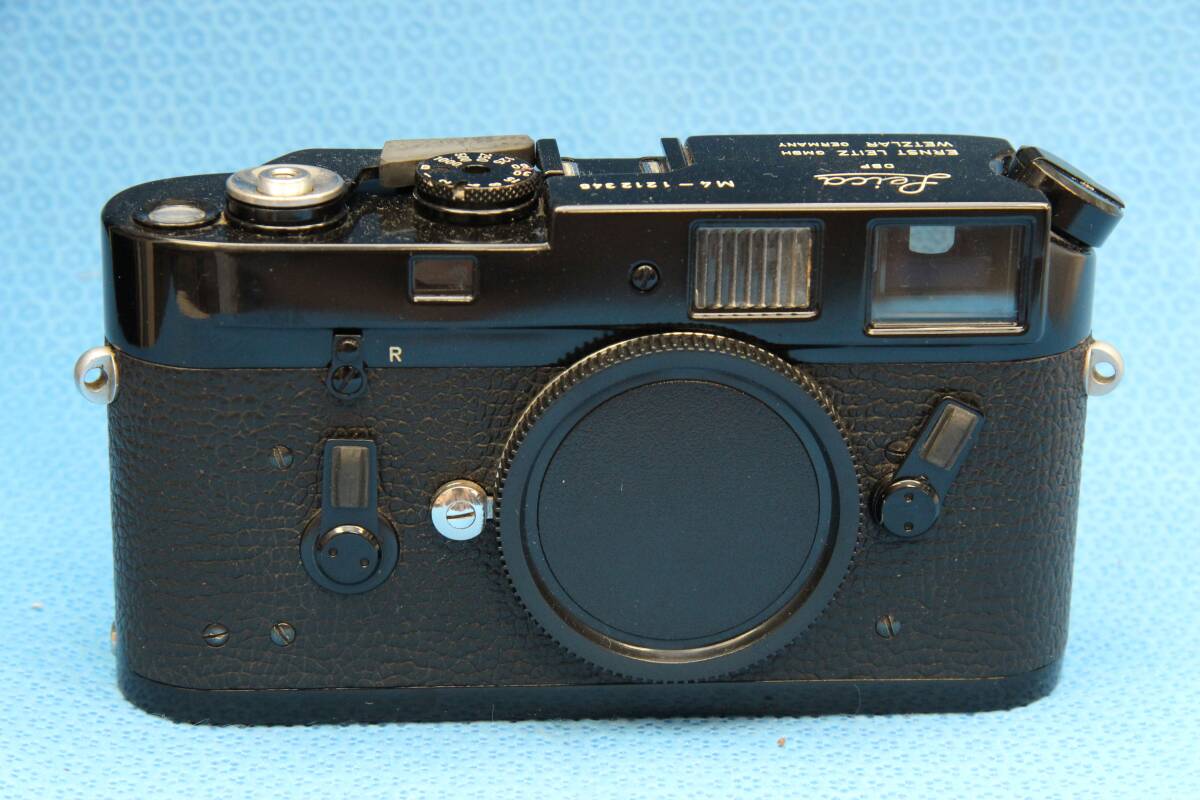 ライカ M4 ブラックボディ(後塗り) 動作品 (防湿庫管理)拍卖