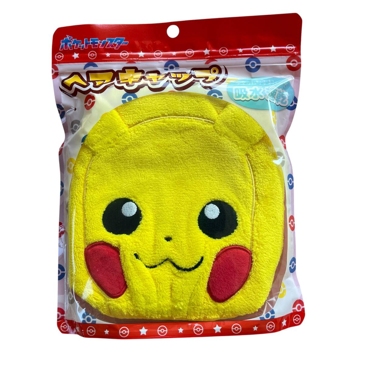 ポケットモンスター ピカチュウ マイクロファイバー ヘアキャップ拍卖