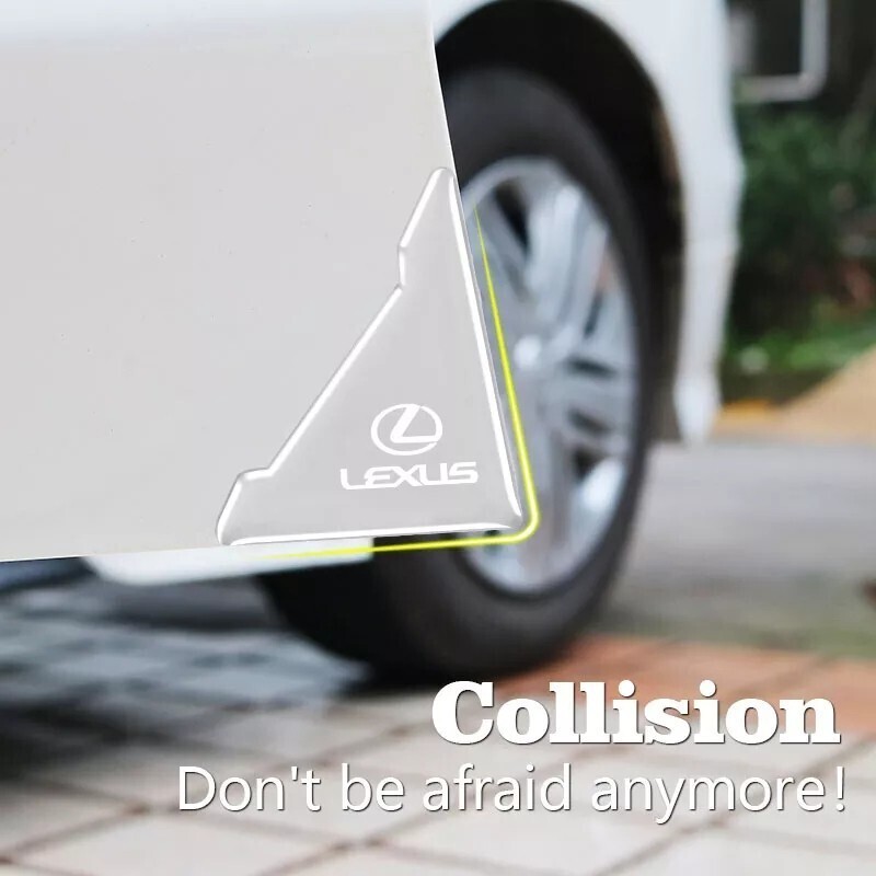 レクサス 傷防止 ドアエッジガード スケルトン 2P■LS500h GS300h GS350 GS450h IS300h IS350 CT200h RX300 RX450h NX300h RC Fスポーツ拍卖