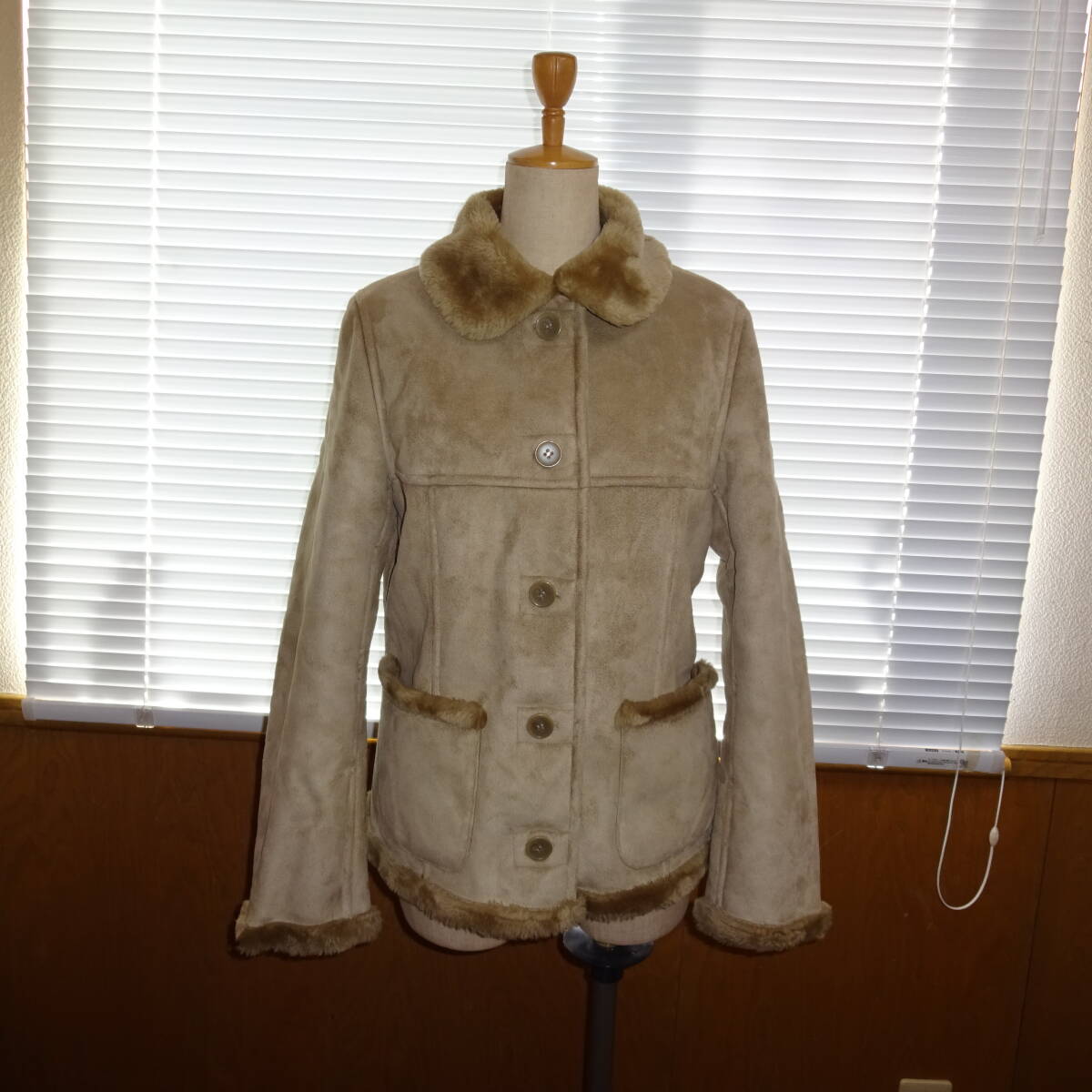 ベルメゾン 千趣会 ムートン風 9号サイズ Mサイズ Used拍卖