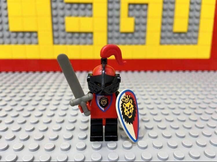 ☆ロイヤルナイト☆ レゴ ミニフィグ 兵士 騎士 ライオンナイト ( LEGO 人形 鎧兜 甲冑 お城シリーズ D91526拍卖