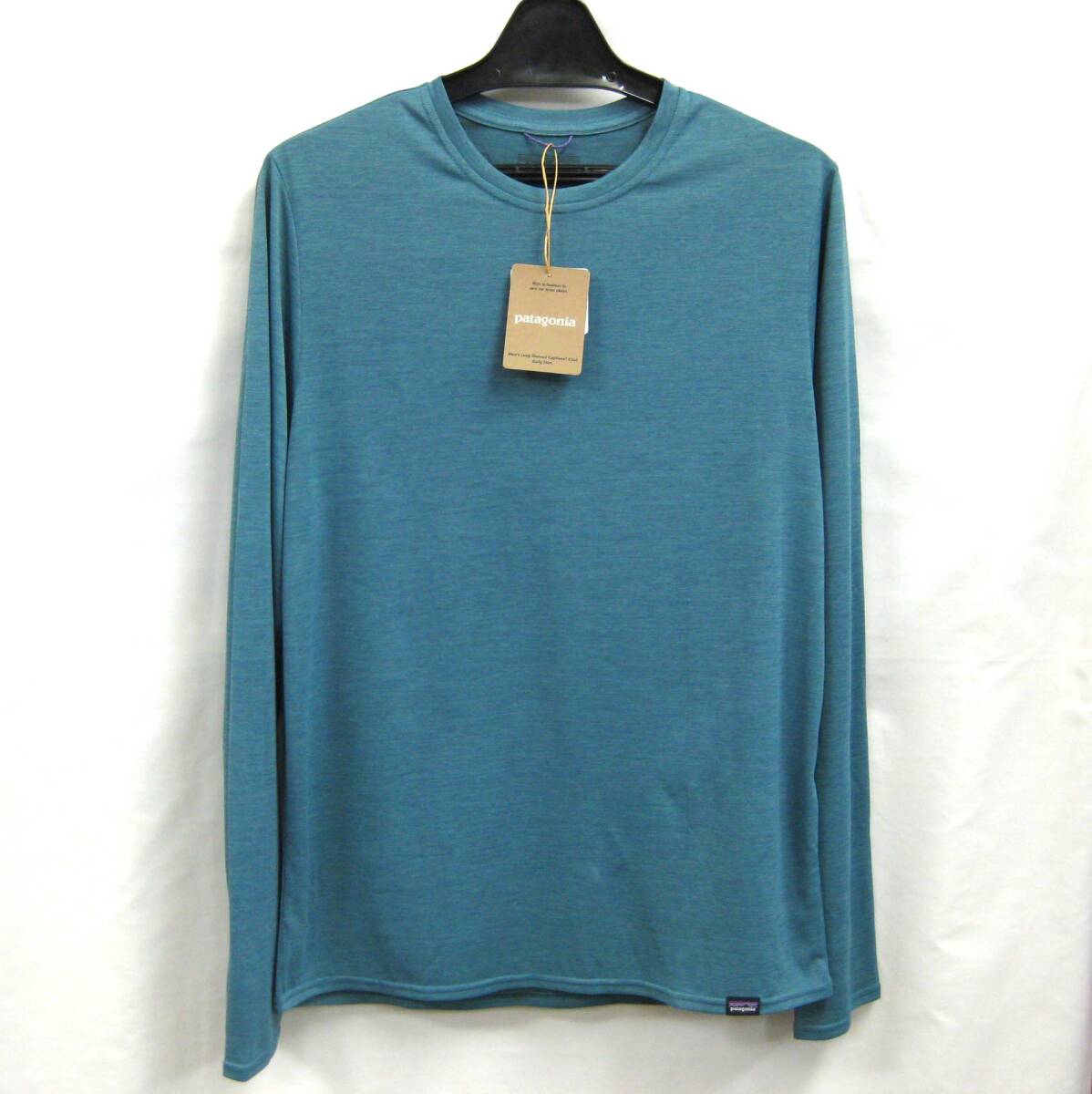 パタゴニア☆ロングスリーブ キャプリーンクール デイリー シャツ 防臭加工 ( WTLX / S : Wetland Blue - Light Wetland Blue X-Dye拍卖
