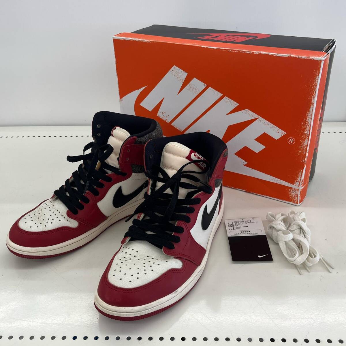 NIKE ナイキ スニーカー エアジョーダン1 レトロ HIGH OG LOST&FOUND/CHICAGO エアジョーダン DZ5485-612 27cm ◆2007拍卖