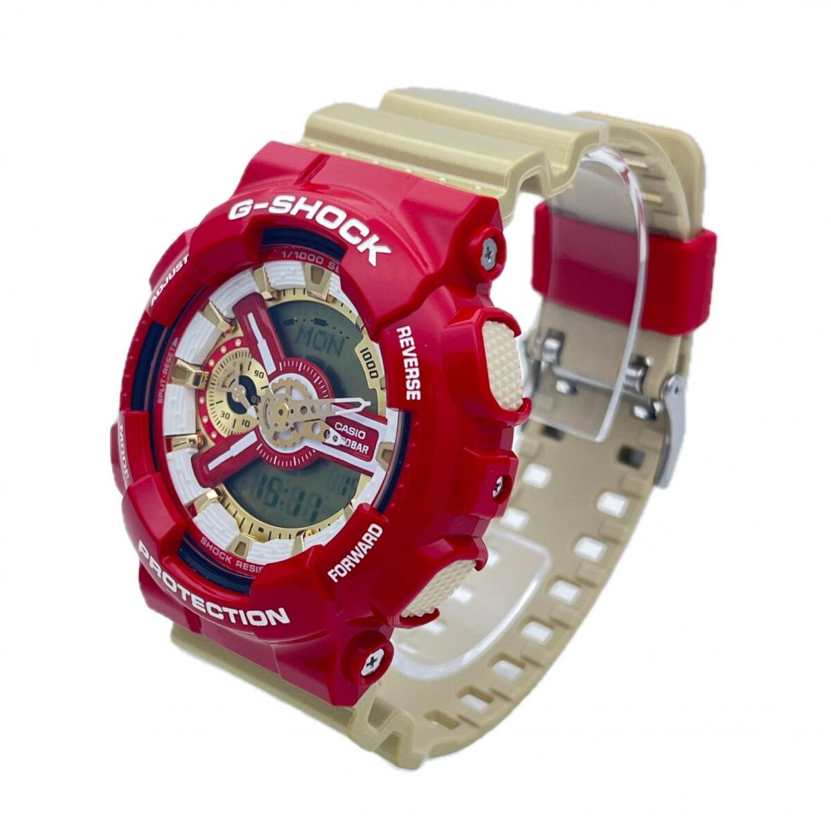 CASIO G-SHOCK カシオ 腕時計 GA-110CS-4AJF レッド クォーツ メンズ ◆2006拍卖