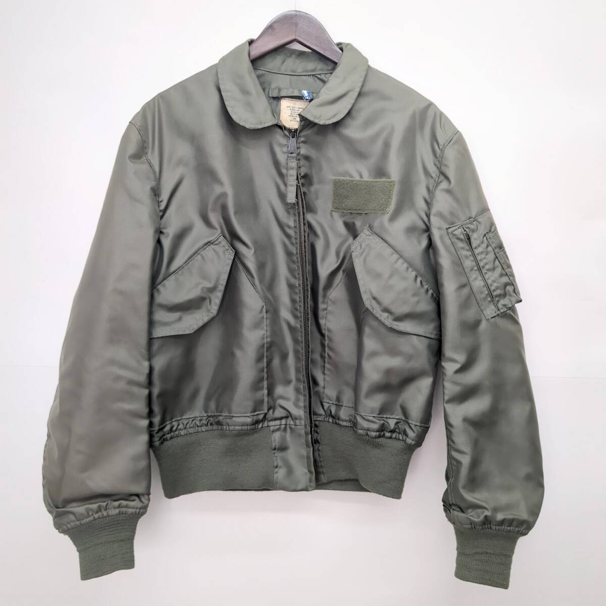 ALPHA INDUSTRIES フライトジャケット Lサイズ グリーン MIL J-83382C CWU-36/P 後期型 メンズ アルファインダストリー ◆2005拍卖