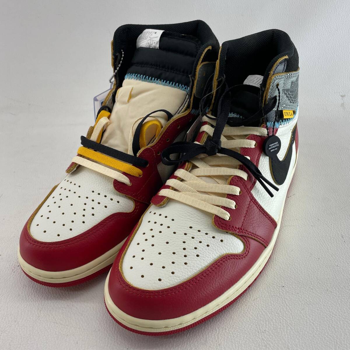 NIKE ナイキ スニーカー メンズ レッド×ホワイト SIZE 29cm AIR JORDAN 1 RETRO HIGH OG SP HV8563-600 替え紐/箱付き ◆2002拍卖
