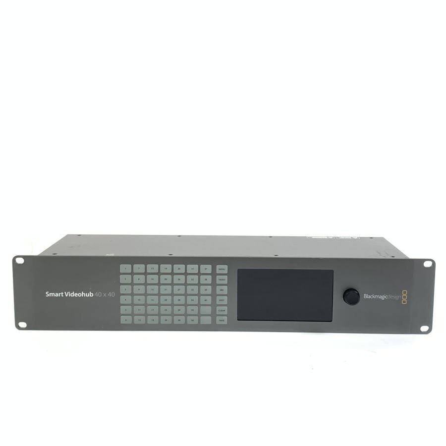 Blackmagic design ブラックマジックデザイン Smart Video Hub 40x40 マルチフォーマットルーター●ジャンク品【TB】拍卖