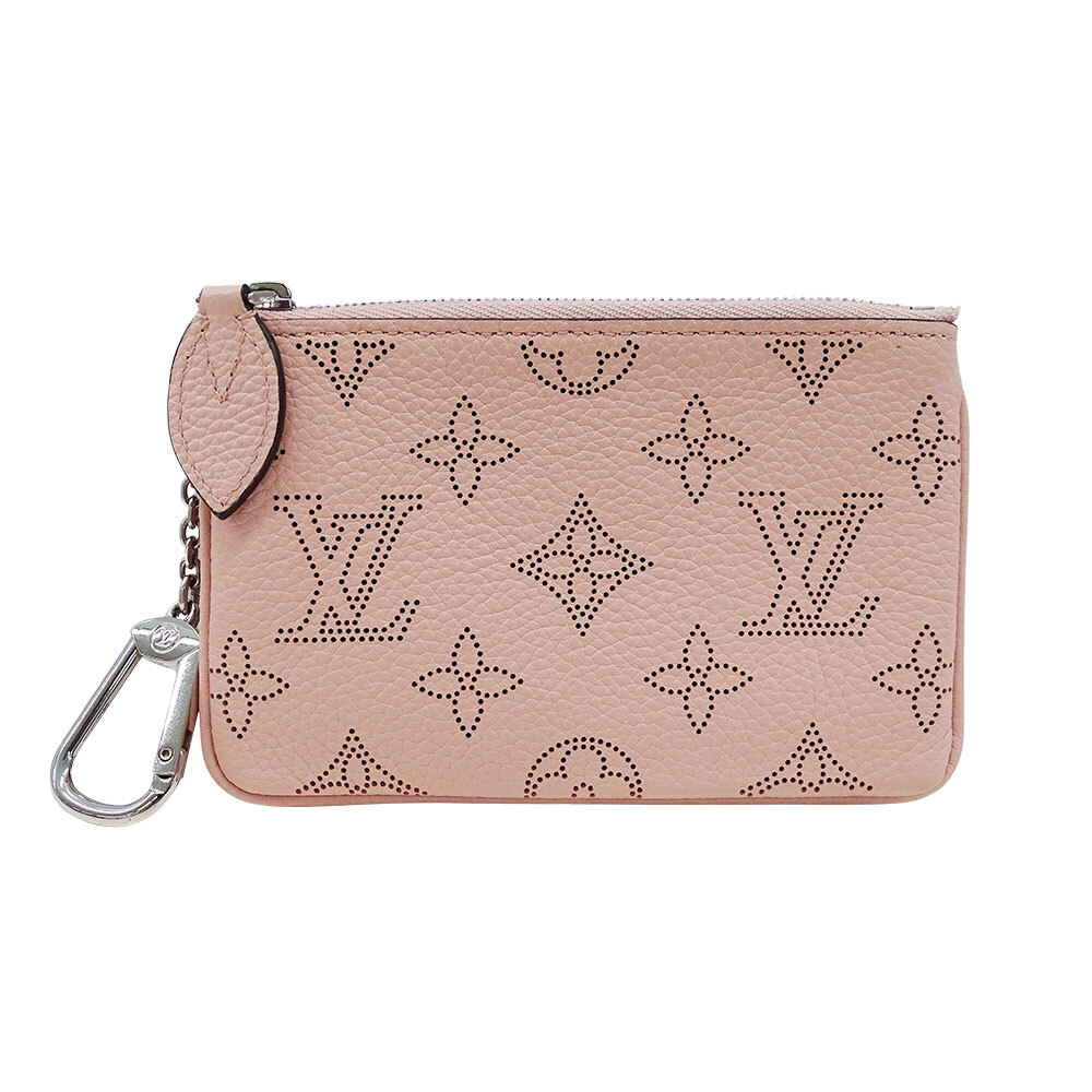 ルイ・ヴィトン LOUIS VUITTON 財布 レディース ブランド コインケース モノグラムマヒナ ポシェット・クレ マグノリア ピンク M69508拍卖