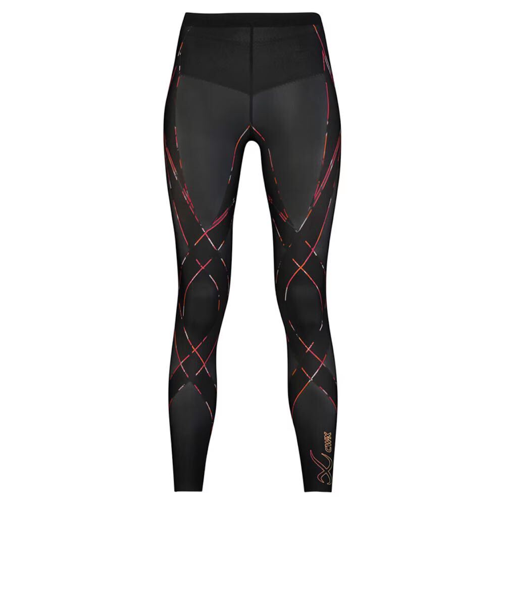 CW-X 下半身フルサポートマラソン球技スキースノーボードスポーツタイツ女性用 ロングタイツジェネレーターモデルSサイズHZY399ORワコール拍卖