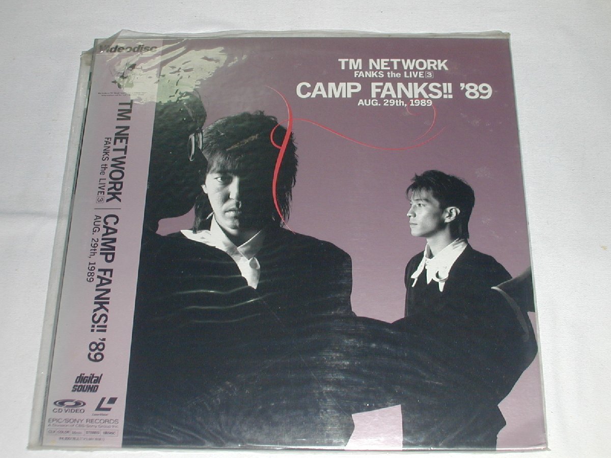 (LD:レーザーディスク)TM NETWORK/FANKS the LIVE3 CAMP FANKS!! '89【中古】拍卖