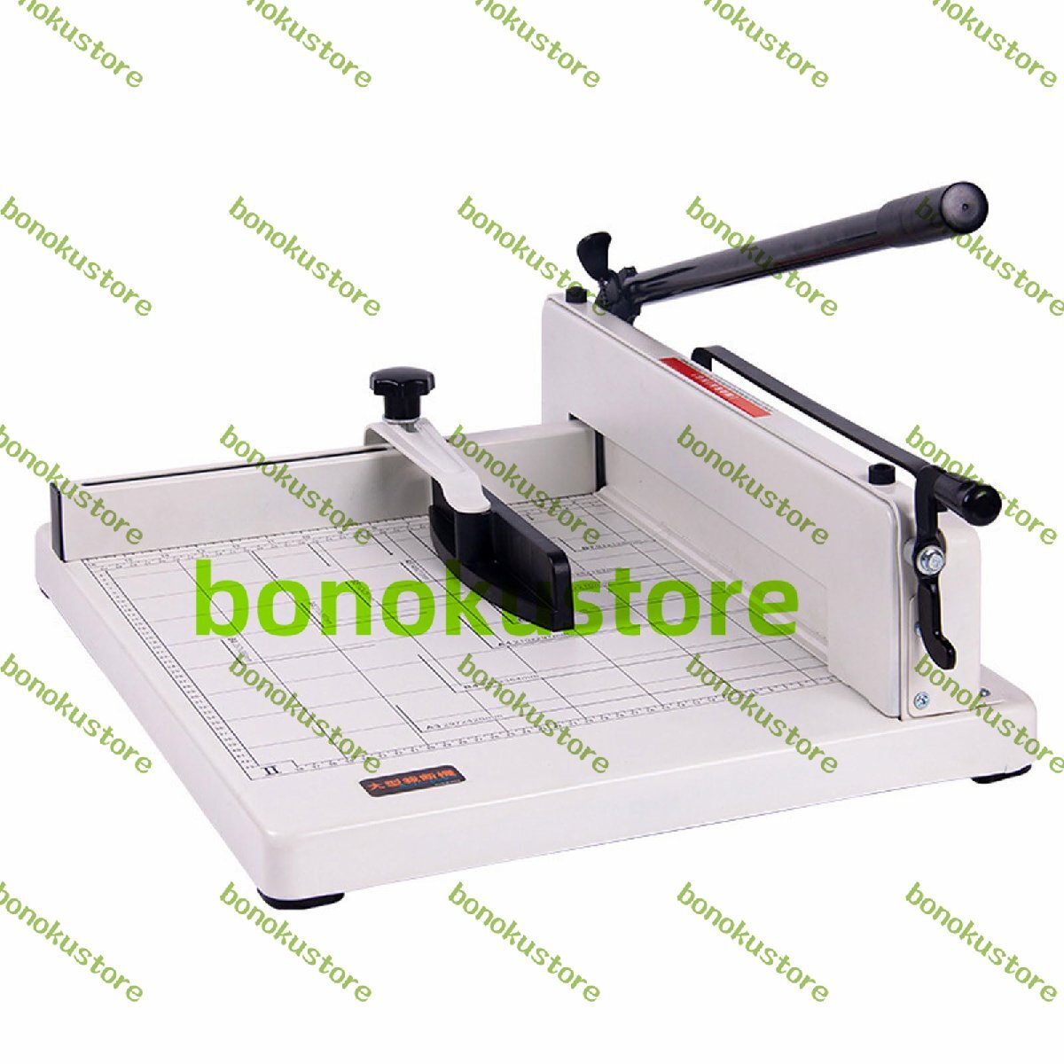 頑丈な手動ペーパーカッター A3プロフェッショナルギロチントリマー、0.1?40mmの厚さ調整、産業および商業用レバー式ペーパートリマー拍卖