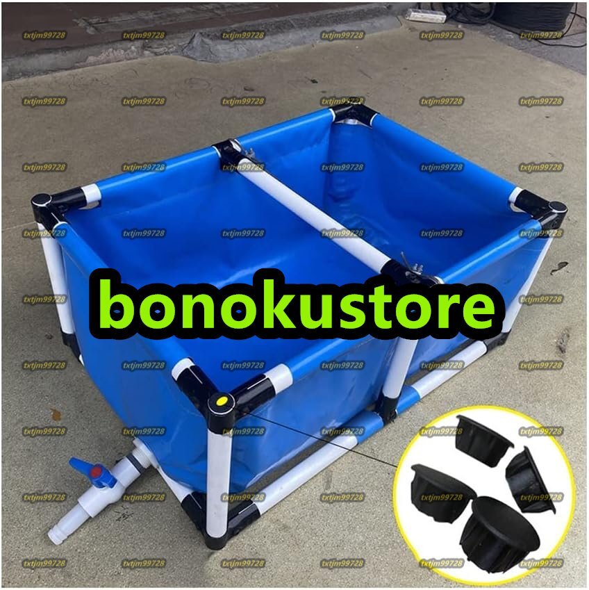 大型水槽 立体養魚池 水槽 ホワイトスタンド付き スプライスしやすい、 水を貯めやすい 安全性 魚のいる池 海産物養殖( 1.5x1x0.8m)拍卖