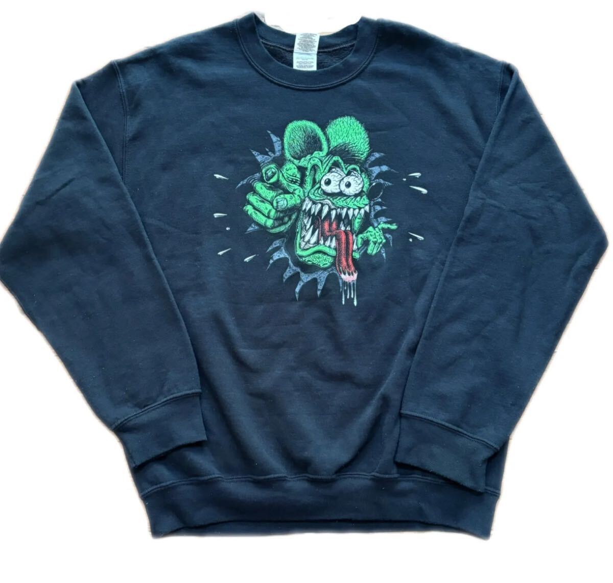 RAT FINK ラットフィンク GILDAN ギルダン スウェット 古着 アメカジ トレーナー 裏起毛拍卖
