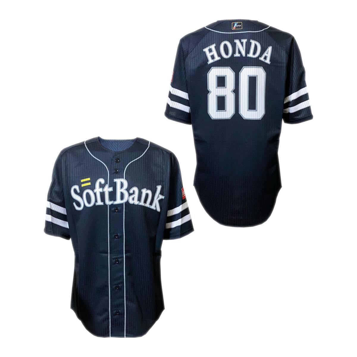 ■中古■マジェスティック■福岡ソフトバンクホークス 2022 ビジターユニフォーム■半袖■サイズ表記なし■NO.80 本多雄一拍卖