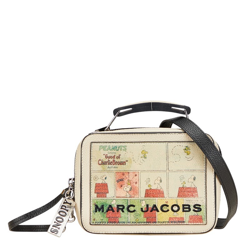 マークジェイコブス × ピーナッツ スヌーピー ザ ボックス ハンドバッグ ショルダーバッグ 2WAY MARC JACOBS × Peanuts 【中古】拍卖