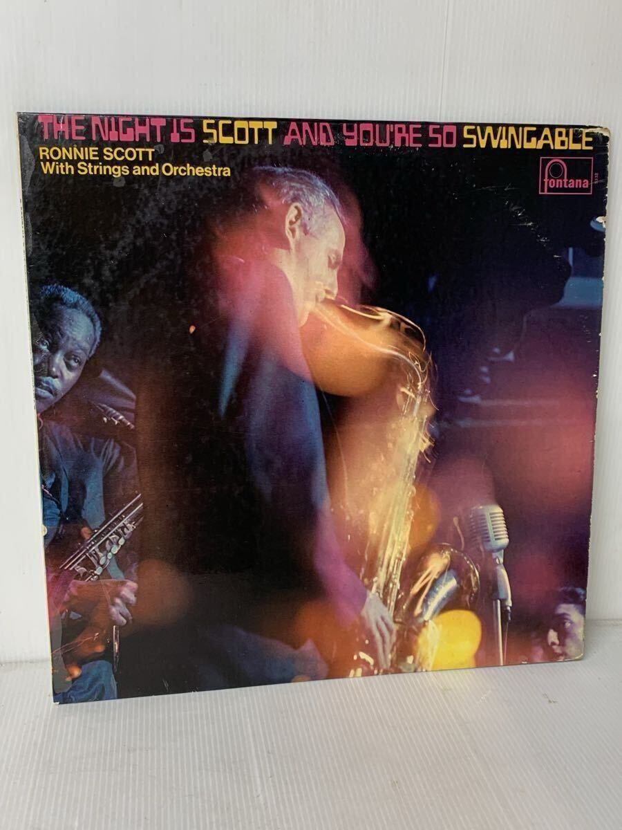 original Ronnie Scott The Night Is Scott And You're So Swingable Fontana TL 5332, Fontana 687 375 TL UK 1966 jazz Hard Bop拍卖