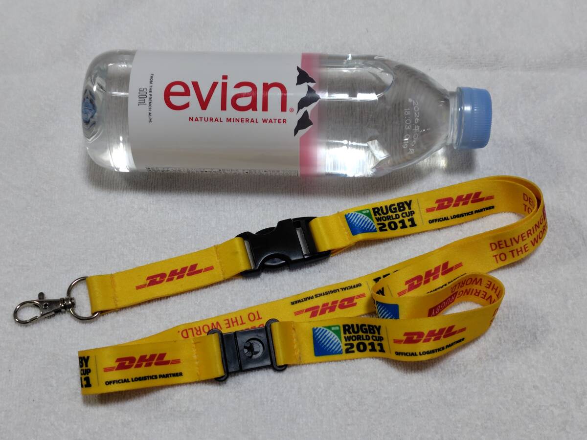 51*【中古】*DHLネックストラップ♪ ラグビーワールドカップ2011記念バージョン♪ 送料無料 拍卖