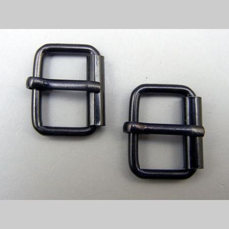 即決☆バックル☆管形☆黒ニッケル☆ベルト幅20mm☆10個☆3番拍卖