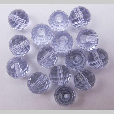 即決/カットビーズ/丸玉/8mm/高品質/ライト紫/10個/RPU1拍卖