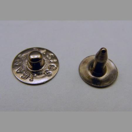 即決☆ジーンズ・リベット☆径10mm・足長7mm☆100組☆B-A1番拍卖