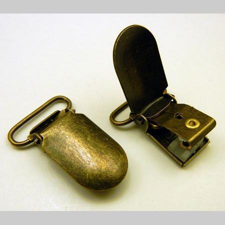 即決☆サスペンダー☆クリップ☆アンティーク☆ベルト幅19mm☆30個☆3番拍卖
