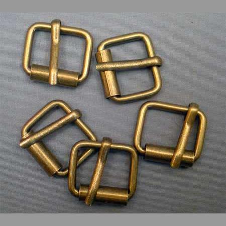 即決☆バックル☆管形☆アンティーク☆ベルト幅15mm☆10個☆2番拍卖