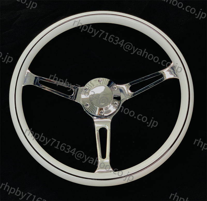 新品ステアリングスポーツカー クラシック 車 ハンドル15インチ ●RH026拍卖