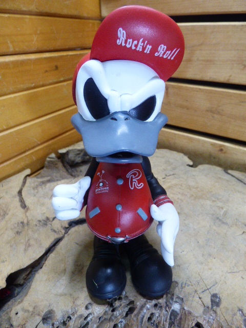 む143.デビルドナルドダック フィギュア Rock′n Roll TOKYO GUNS クレージードナルド拍卖