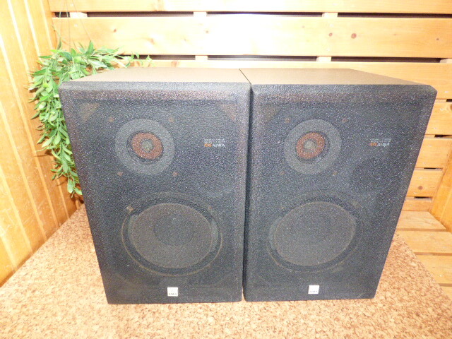 ま728.AIWA SC-48 スピーカーシステム 2Way バスレフ型 パーツ取り 通電OK拍卖