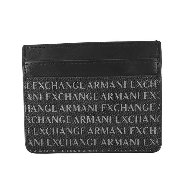 アルマーニ エクスチェンジ 958053 CC230 00020 カードケース BK ブラック ARMANI EXCHANGE AX A/X メンズ 男性用拍卖