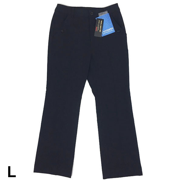 即決新品 送料無料 レディース HAVE A NICE TRIP スリムフィットパンツ サイズ L ネイビー ハヴァナイストリップ クール素材拍卖