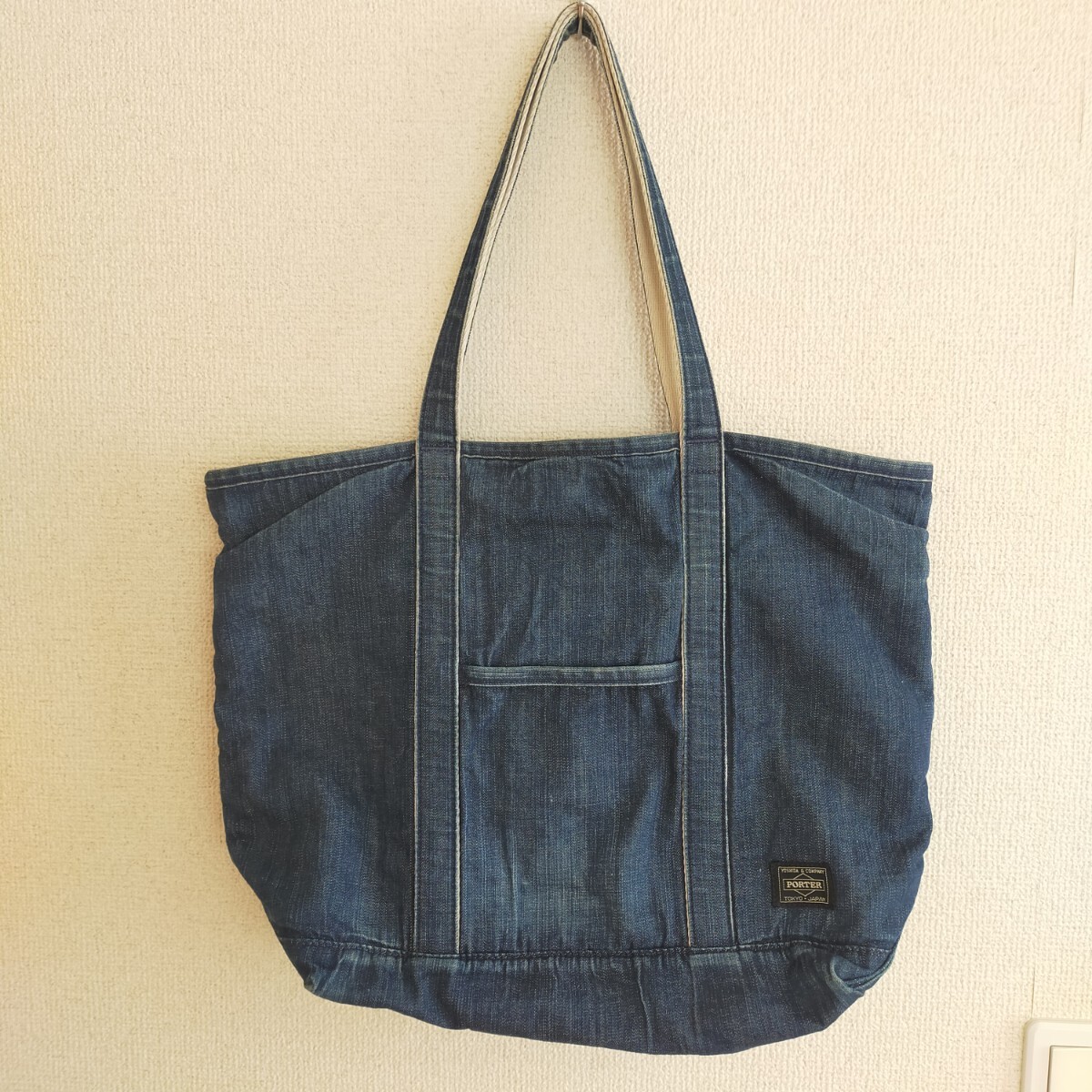 porter ポーター 吉田カバン CANTON デニムトートバッグ 鞄 インディゴブルー拍卖