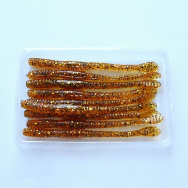 611461 スライダーワーム 4インチ 9本 チャーリー ブリューワーズ CHARLIE BREWER'S SLIDER WORM オールドワーム拍卖