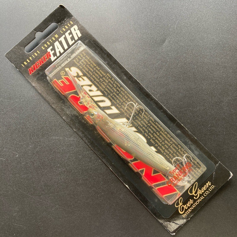 814634 新品 エバーグリーン インスパイア キッカーイーター #オオアユ EVERGREEN 希少フローティング クランキング拍卖