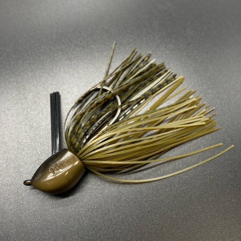 814858 美品 レイドジャパン マスタージグ 18g #グリーンパンプキン Raid Japan MASTERJIG拍卖