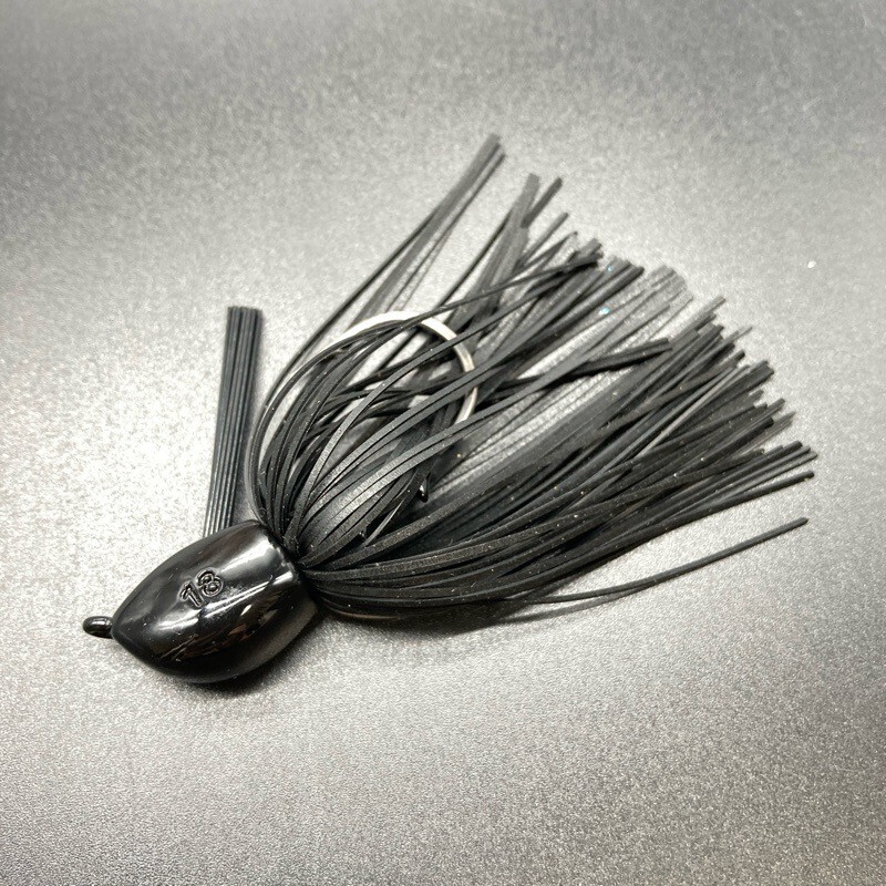 814859 美品 レイドジャパン マスタージグ 18g #ブラック Raid Japan MASTERJIG拍卖