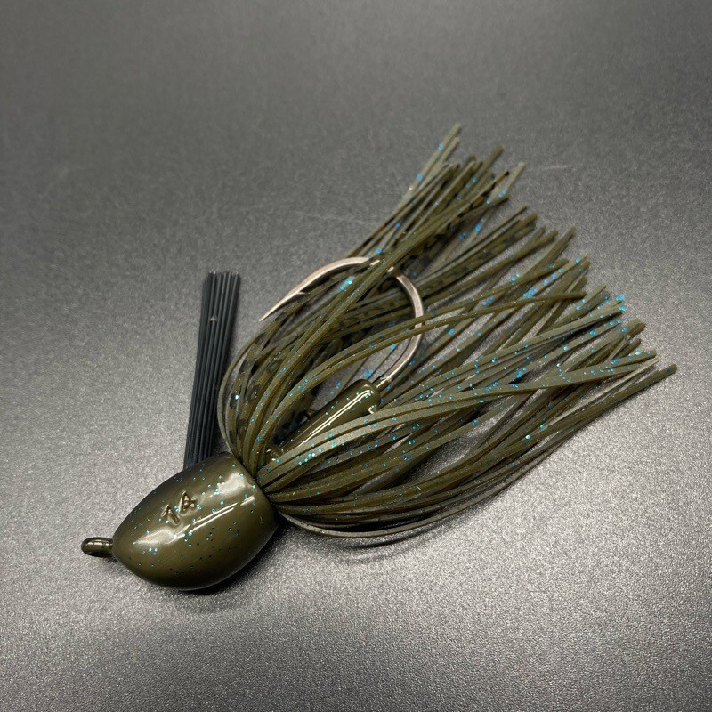 814865 美品 レイドジャパン マスタージグ 14g #シナモンブルーフレーク Raid Japan MASTERJIG拍卖