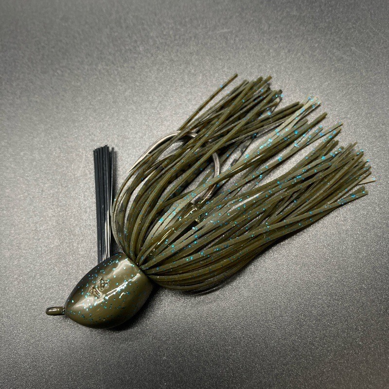 814869 美品 レイドジャパン マスタージグ 14g #シナモンブルーフレーク Raid Japan MASTERJIG拍卖