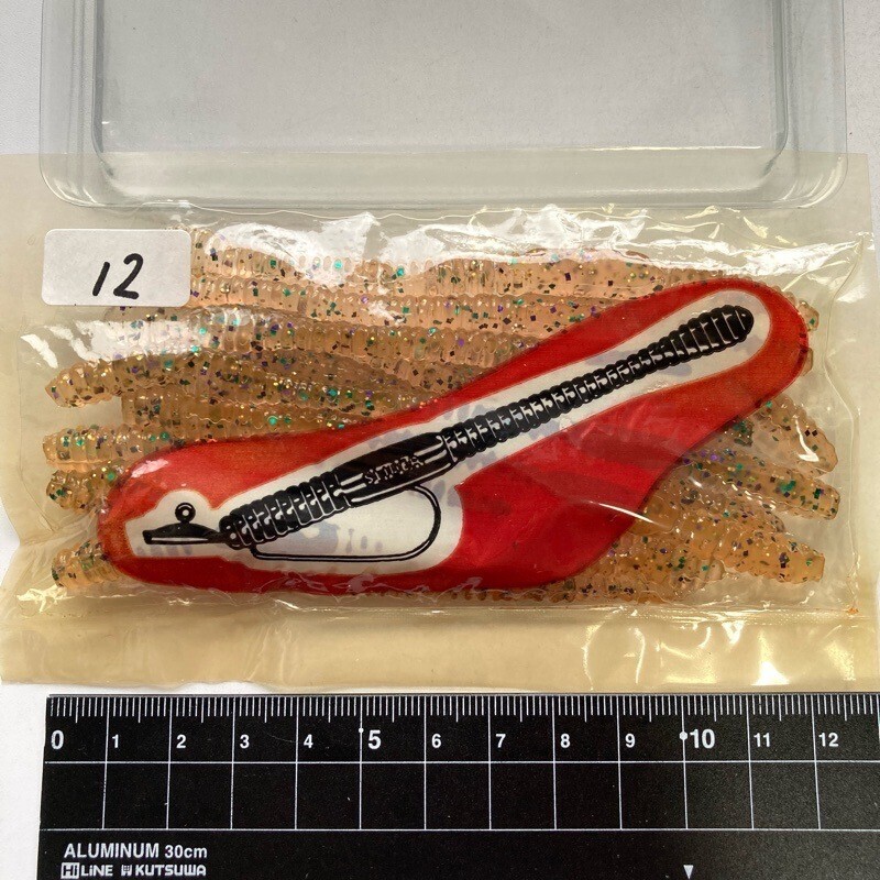 812184 新品 スライダーワーム 4インチ 12本 チャーリーブリューワーズ SLIDER WORM拍卖