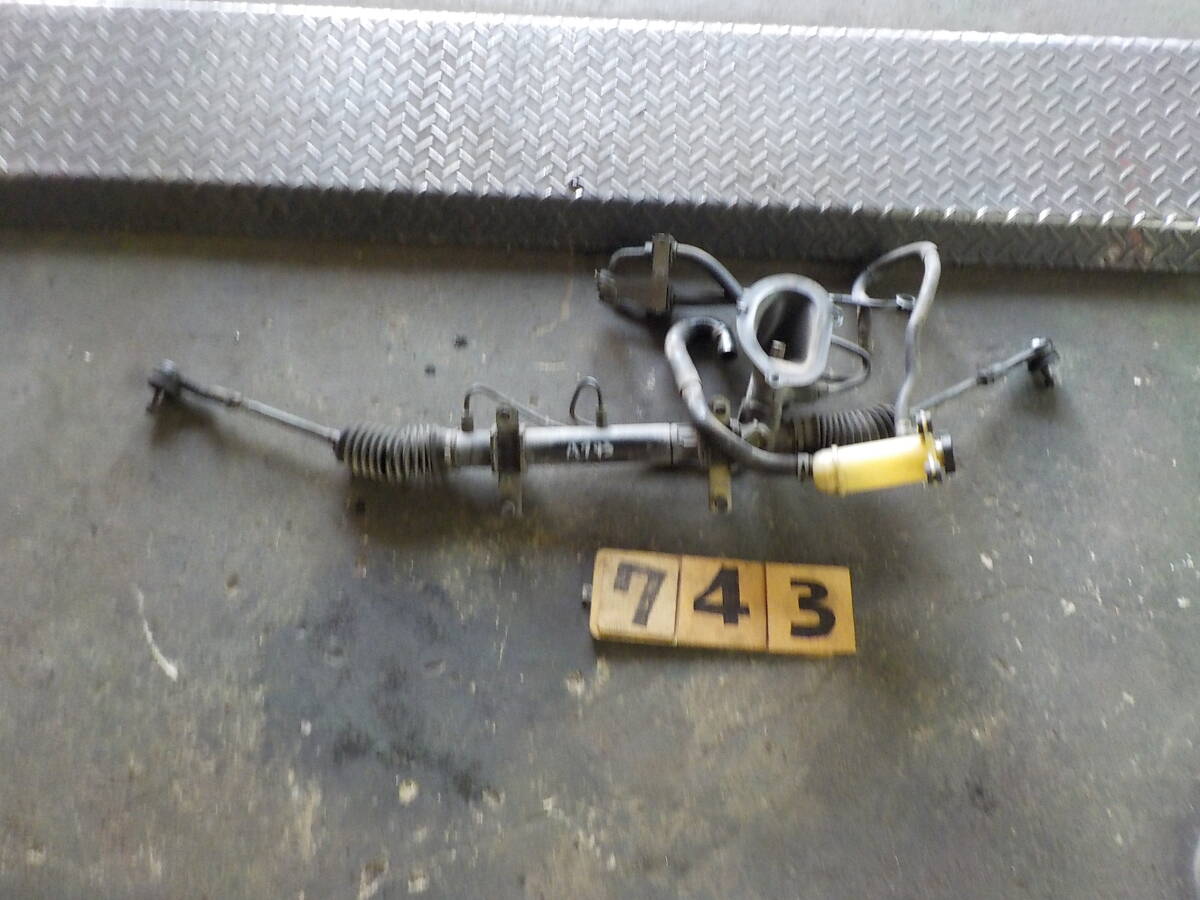 L880K コペン 2ndanniversary ED 5F 純正 パワステ ステアリングラック A743拍卖