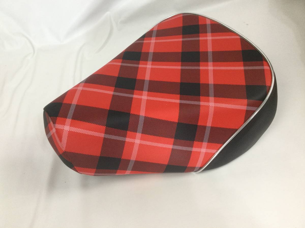 カブ系 チェック柄 社外品シート ホンダ シート アッセン シート本体 シートASSY カブ リトルカブ スーパーカブ C50 C70 C90拍卖