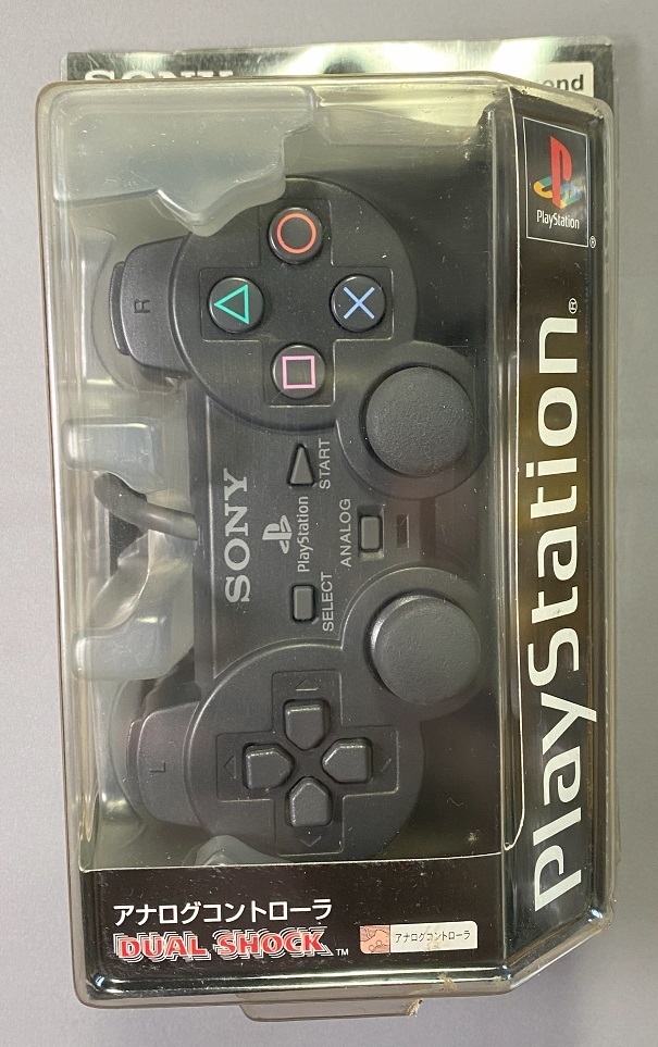 ほぼ未使用☆PlayStation コントローラー ダイアモンドブラック☆SCPH-1200拍卖