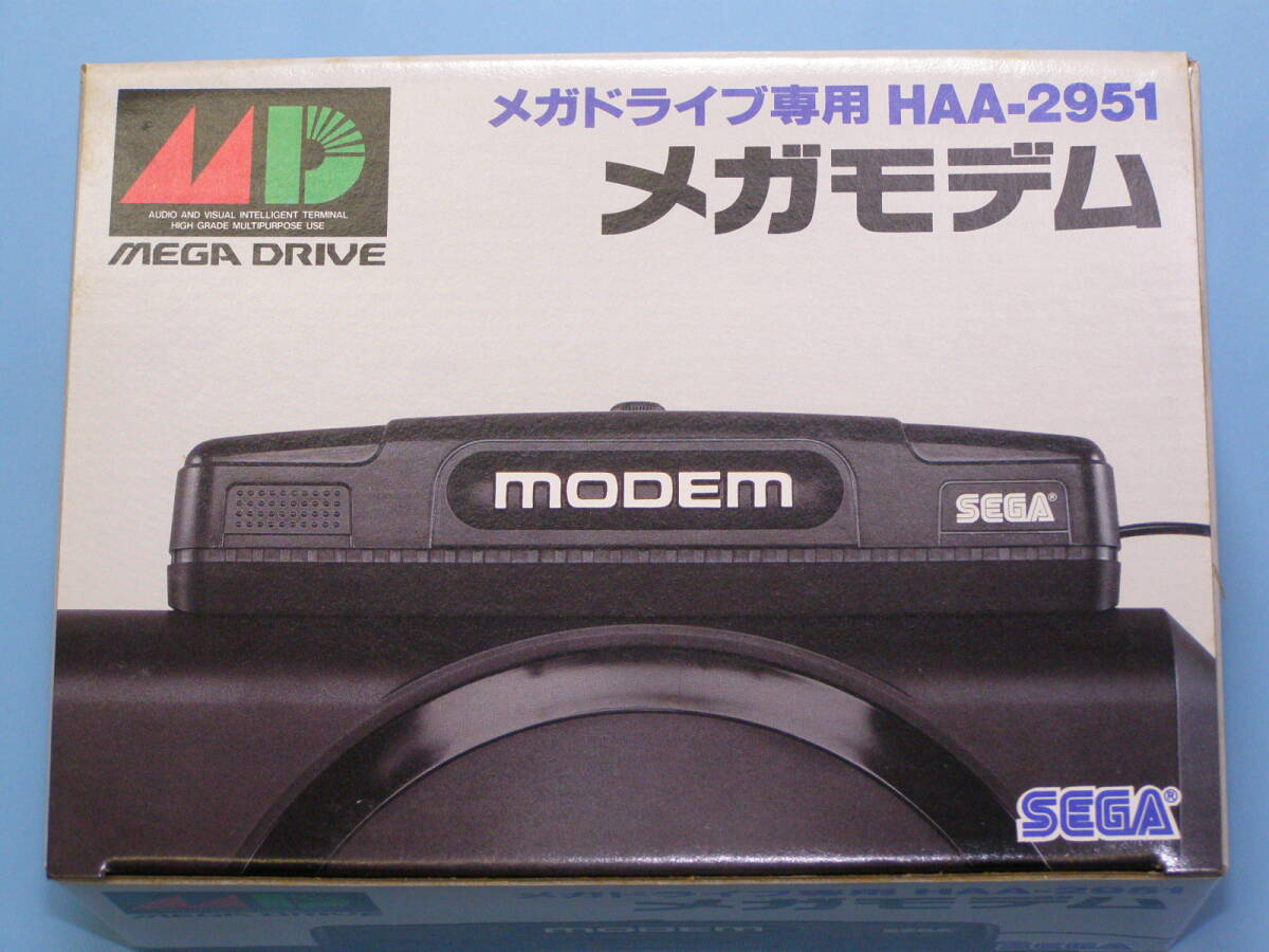 【新品】 SEGA メガモデム メガドライブ専用 HAA-2951 SEGA MEGA MODEM for MEGA DRIVE 拍卖