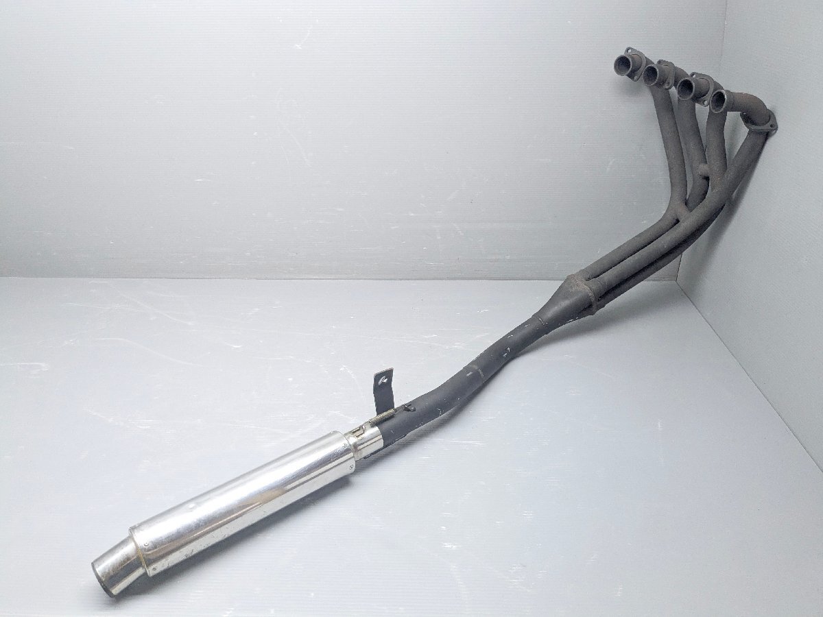 ★GSX250S カタナ 外し 不明 社外 サイレンサー マフラー エキパイ 250919DK0120拍卖