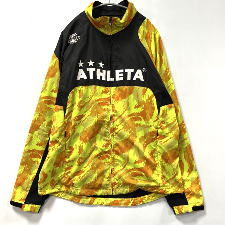 ATHLETA/アスレタ/Limited Edition/オリジナルグラフィックカモ/ジップアップウィンドジャケット/リミテッドエディション/両面プリント/O拍卖
