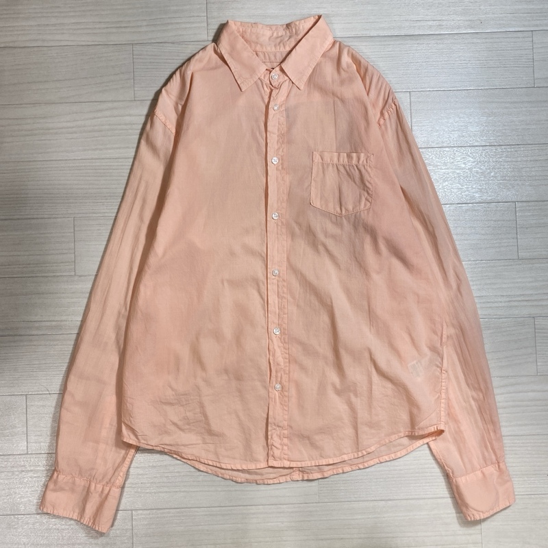 Frank&Eileen/フランク&アイリーン/USA製/LUKE/ルーク/ガーゼ調コットン/レギュラーカラー L/S コットンシャツ/長袖シャツ/サザビーリーグ拍卖