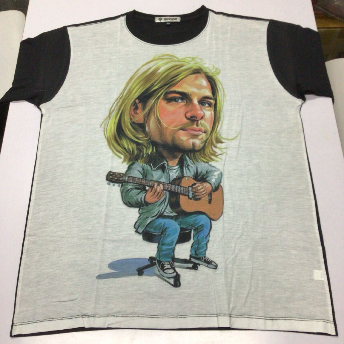 DBR5E カート・コバーン バンドTシャツ XXXLサイズ 2 Kurt Cobain NIRVANA ニルヴァーナ 半袖Tシャツ 拍卖