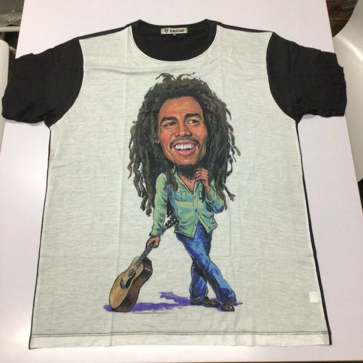 DBR5C ボブ・マーリー バンドTシャツ XLサイズ BOB MARLEY 半袖Tシャツ ロックTシャツ 拍卖