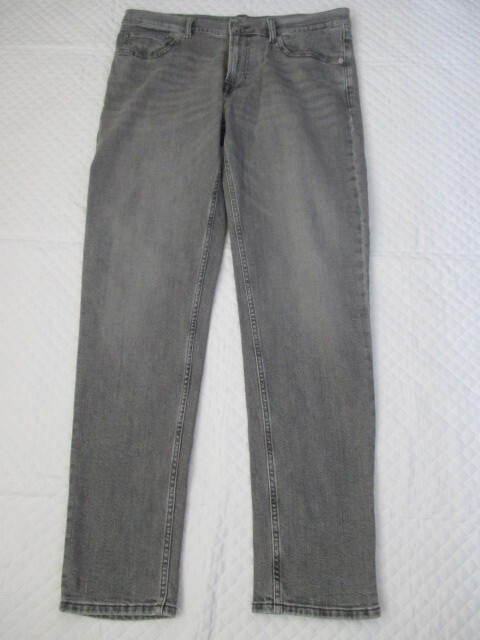 L2713【ZARA/ザラ】ザラマン/デニム/ジーンズ/グレー系/EUR44/USED拍卖
