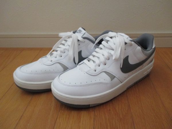 L2716【NIKE/ナイキ】スニーカー/靴/シューズ/29cm/Gamma Force/ガンマフォース/白・ホワイト・グレー系/USED拍卖